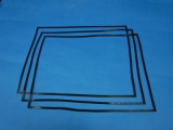 Silicone sealing stripe