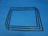 Silicone sealing stripe